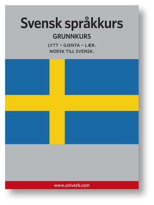 cover image of Svensk språkkurs